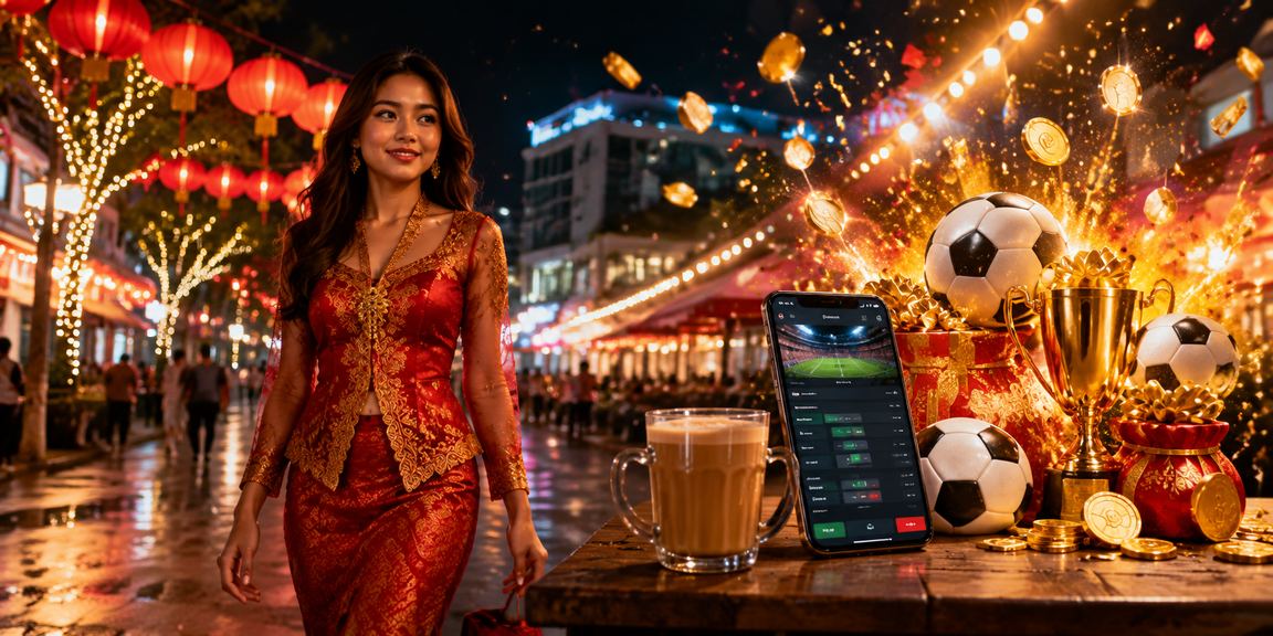 Pengguna Johor Bahru menyemak odds sukan pada telefon 338