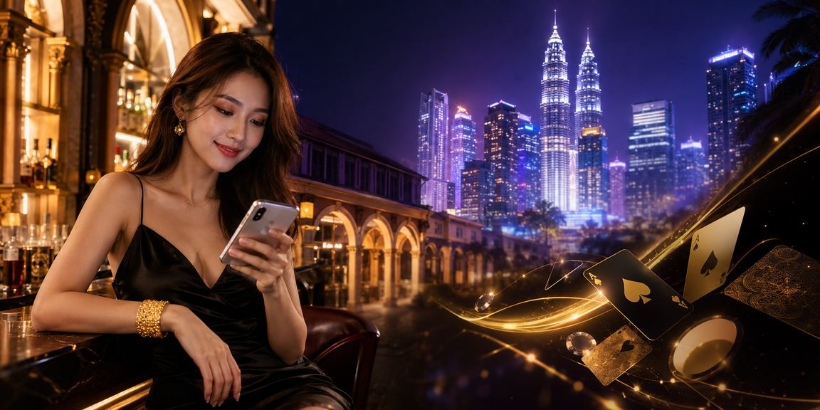 Pengguna Kuala Lumpur bermain permainan meja dalam talian melalui platform 338 yang mesra pengguna