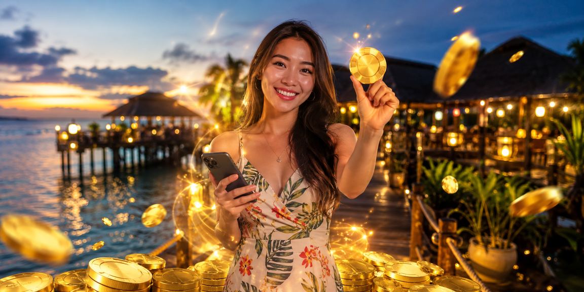 Pengguna Sabah bermain Blackjack melalui telefon pintar pada platform 338