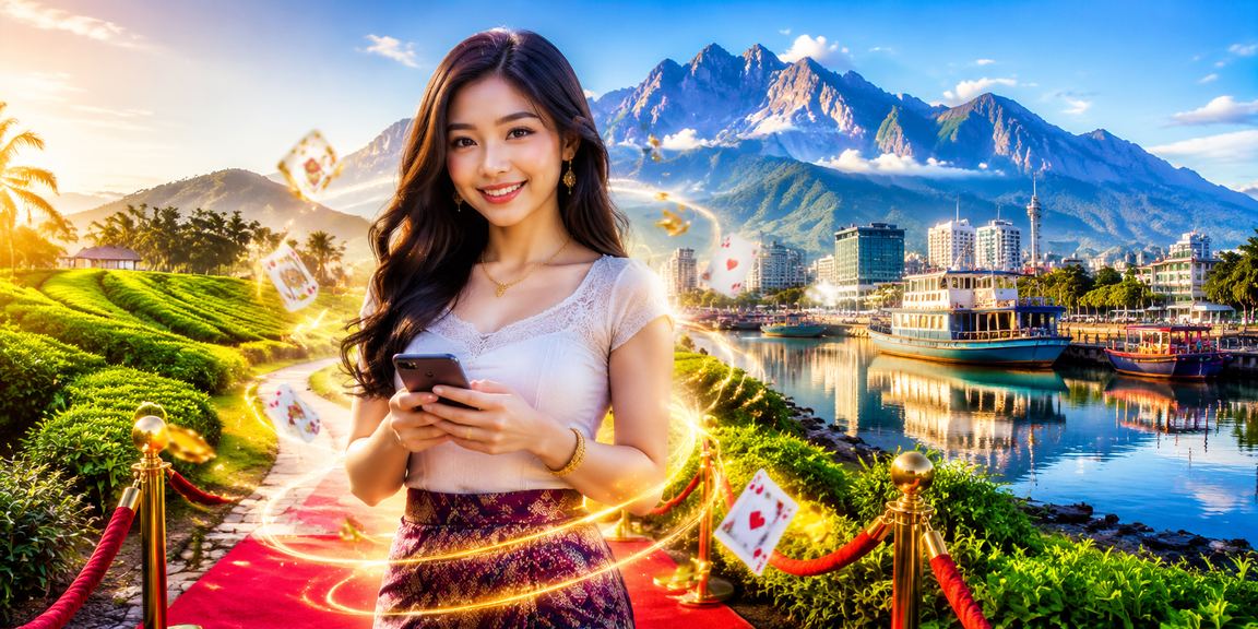 Pengguna dari Sabah bermain permainan kad melalui platform 338